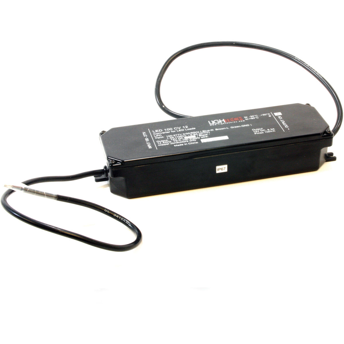 Constant Current Drivers Collection Black Hardwire Driver