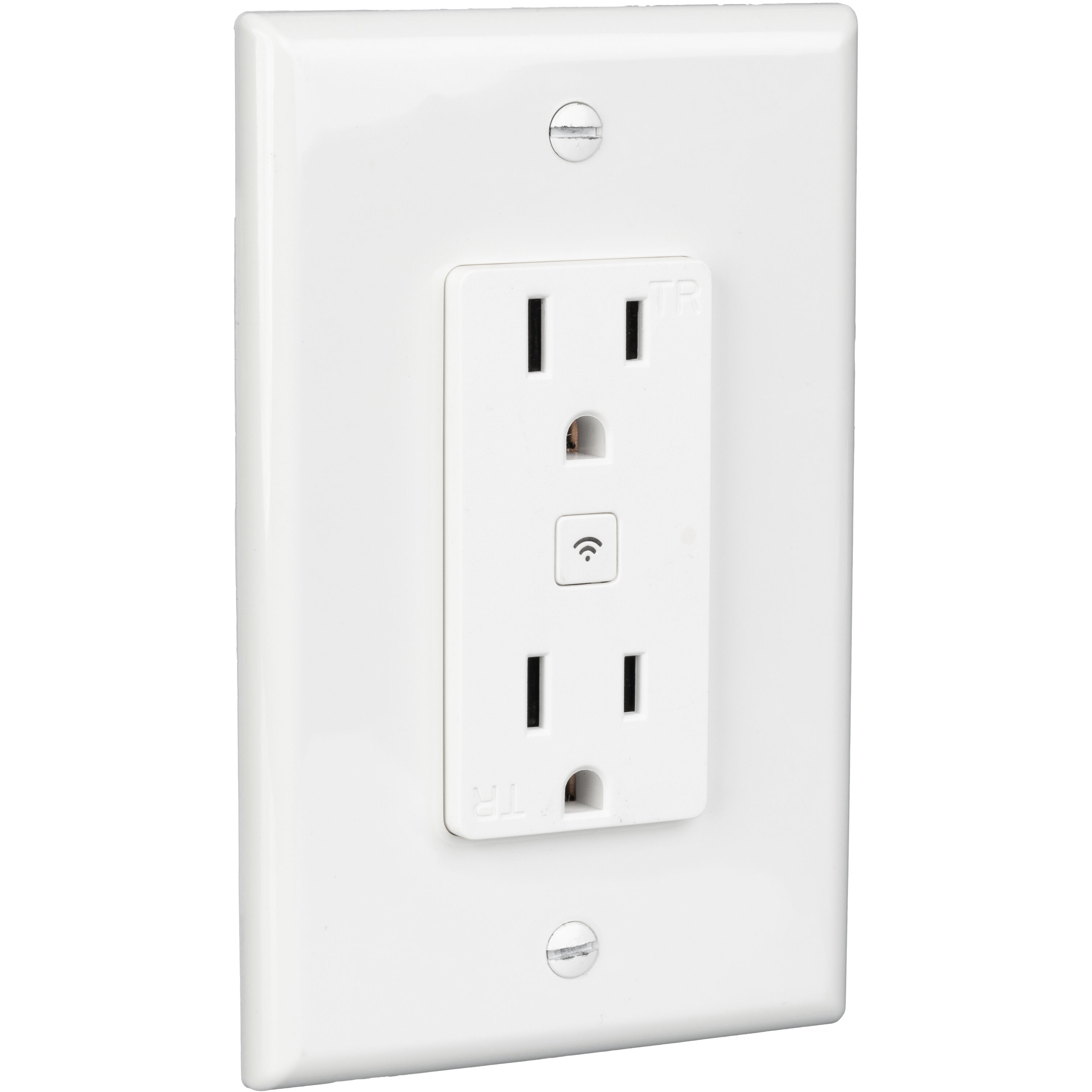 Spektrum+ White Outlet Receptacle