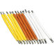 Canvas Sheets Multi Color 4 inch Tape Light