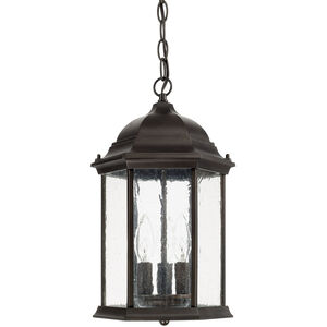 Main Street 3 Light 10 inch Old Bronze Outdoor Hanging Lantern
