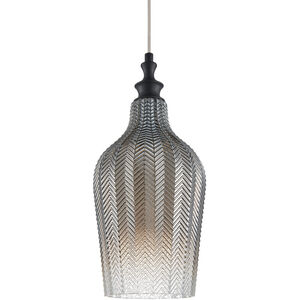 Renity 1 Light 7.13 inch Smoke Pendant Ceiling Light
