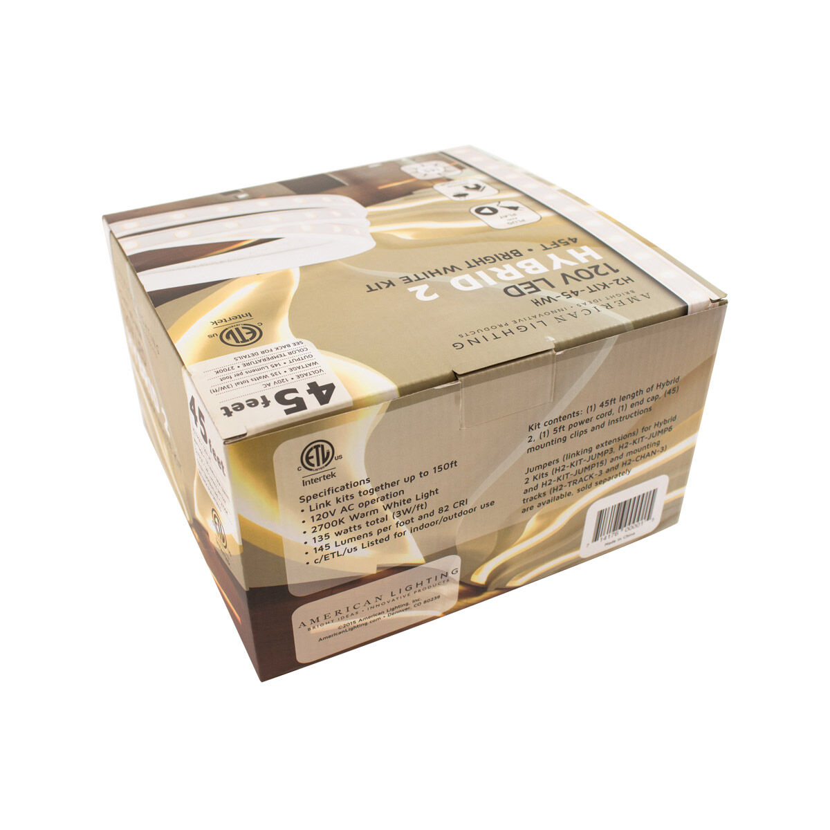 Tape Rope Hybrid Collection White 5000K 540 inch Tape Light