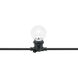 Commercial Grade String Light Collection 330 Light 330 foot Black String Light
