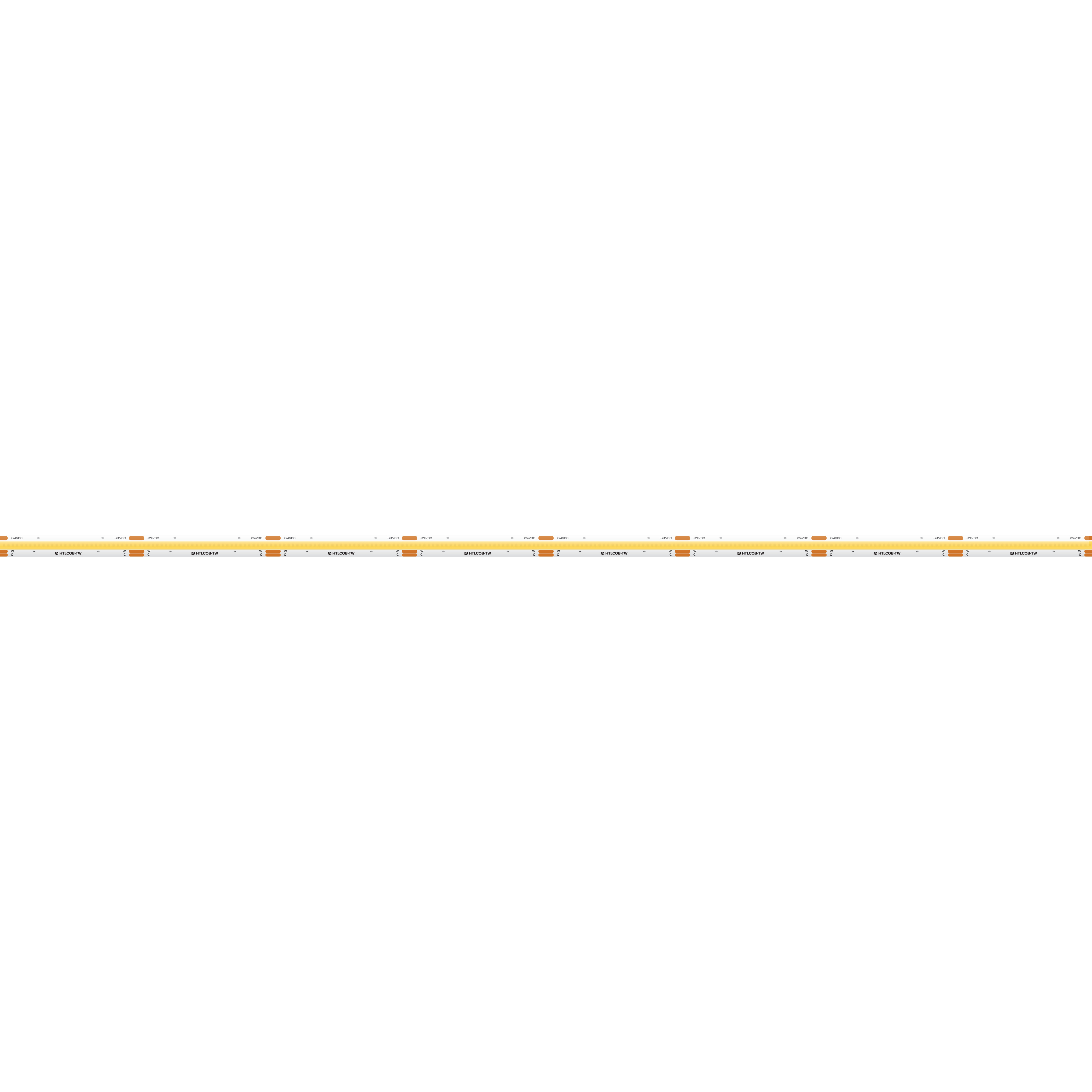 High OutPut COB 2700K/3000K/3500K/4000K/5000K/6000K 9.7 inch Tape Light