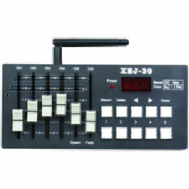 DMX Control 10.00 watt Black Slider Controller