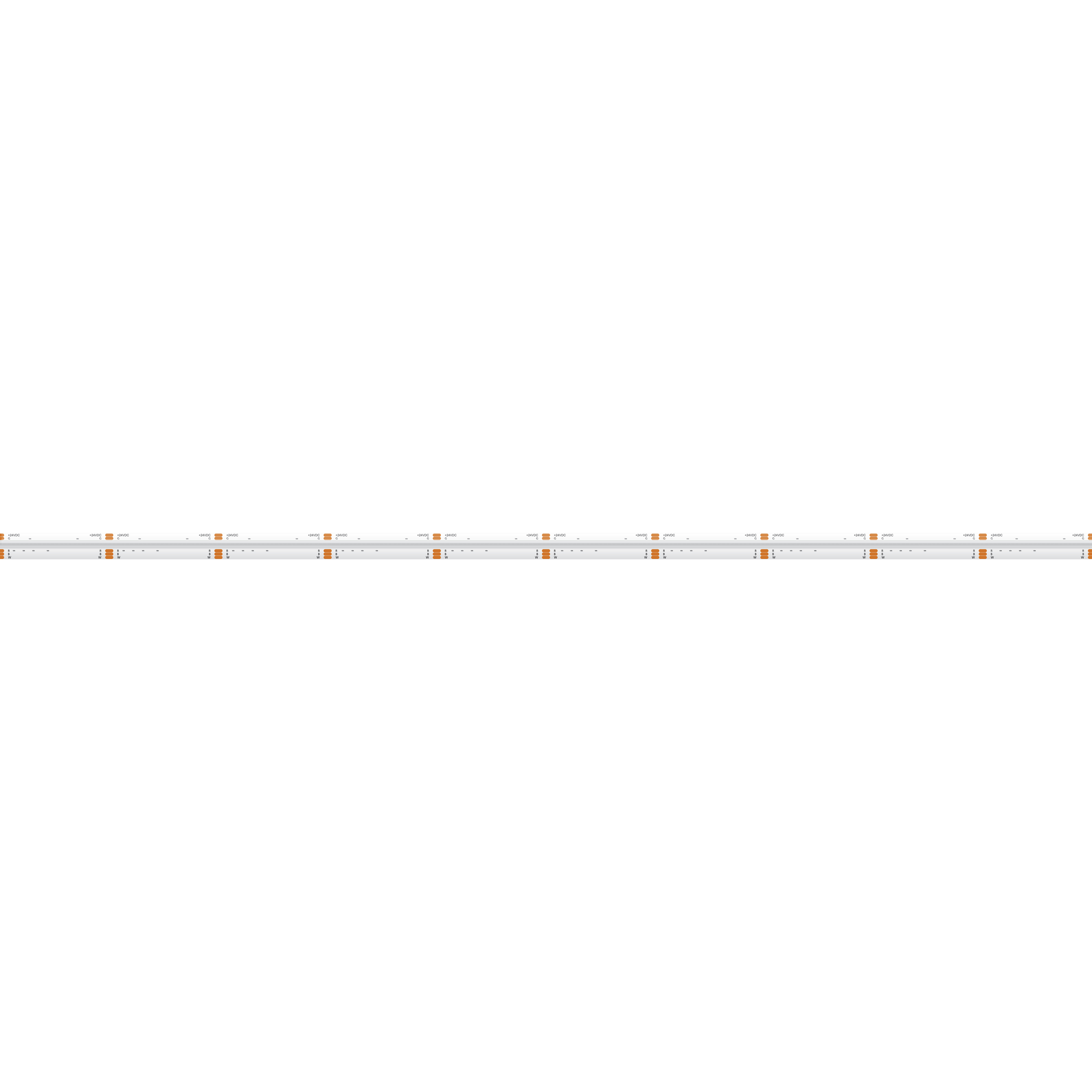 High OutPut COB 3000K 9.7 inch Tape Light